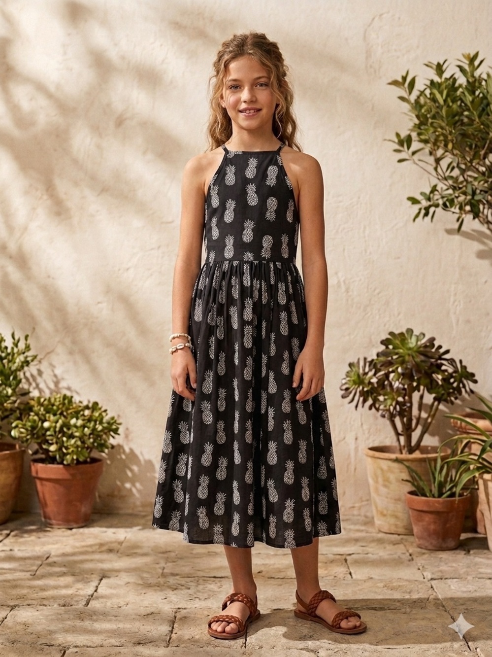 Mango Kids Ananas Day dress